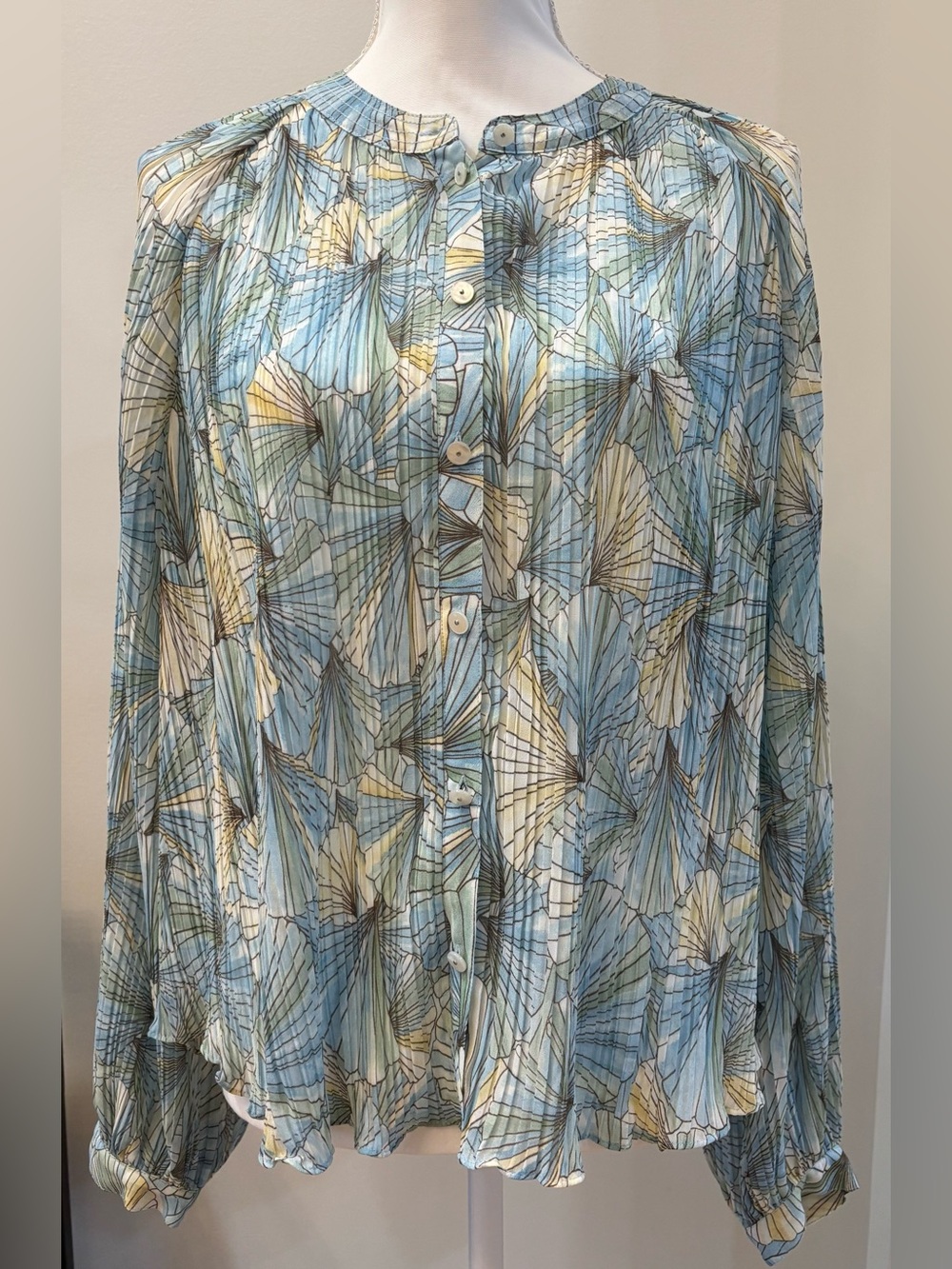 Veronica Beard Fennel Blouse, Size 8, Feminine, Floral, Garden Party, Wedding